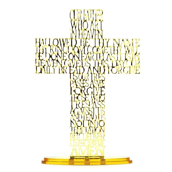 Our Father Prayer Stand - Catholic (Small)