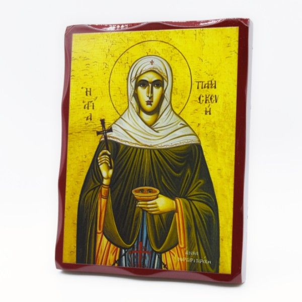Saint Paraskevi Wood Icon