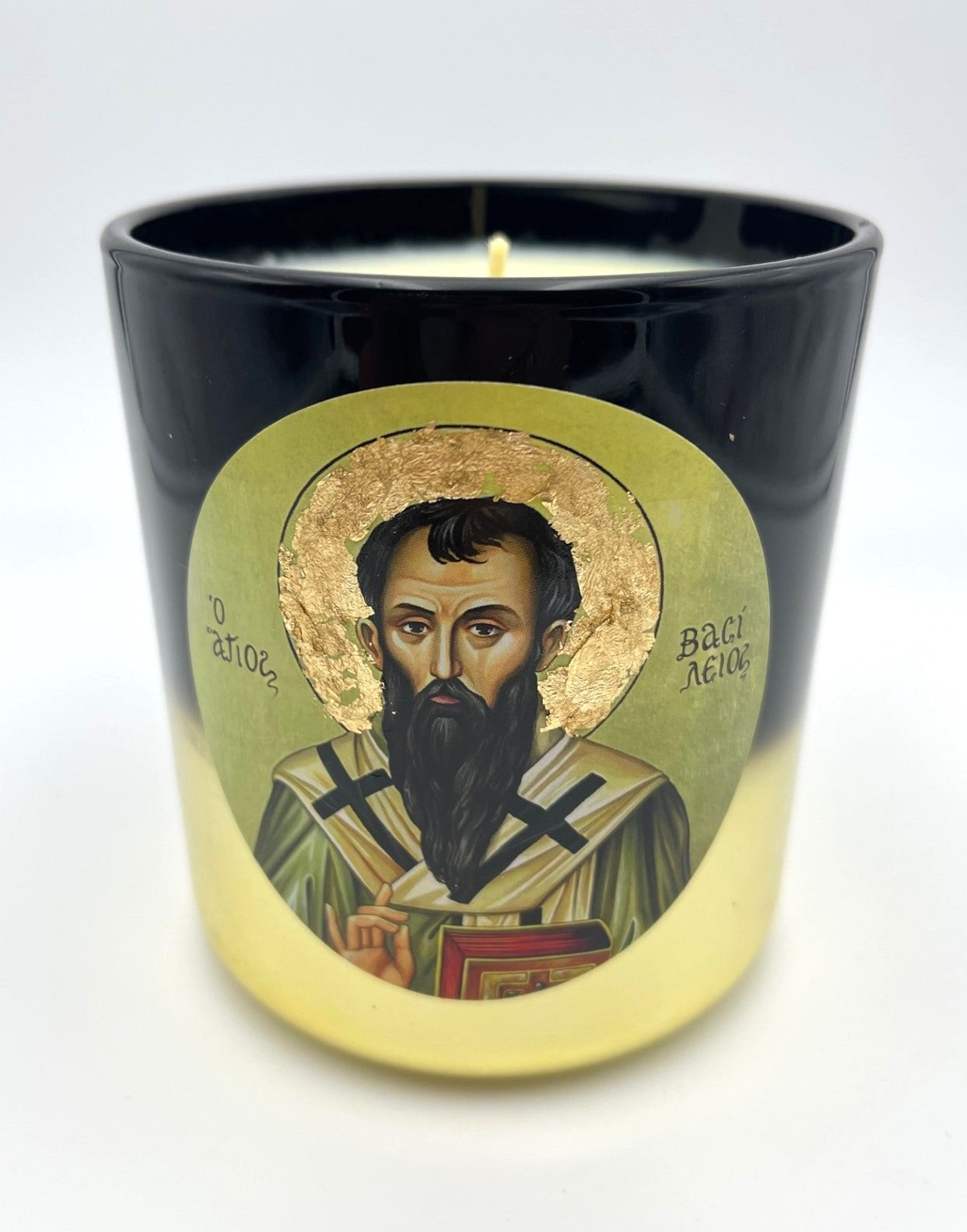 St Vasilios / Basil The Great  Candle  - Livani Frankincense Fragrance
