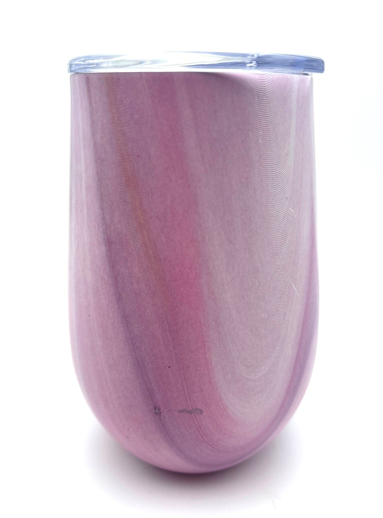 Religious Candle in Mug - Gold Cross (Pink Swirl) (Baccarat Rouge scent inspired)