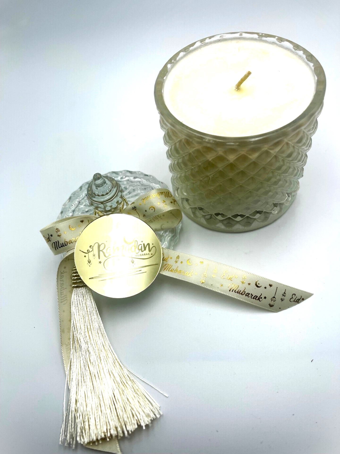 Ramadan Festive Candle (Clear)