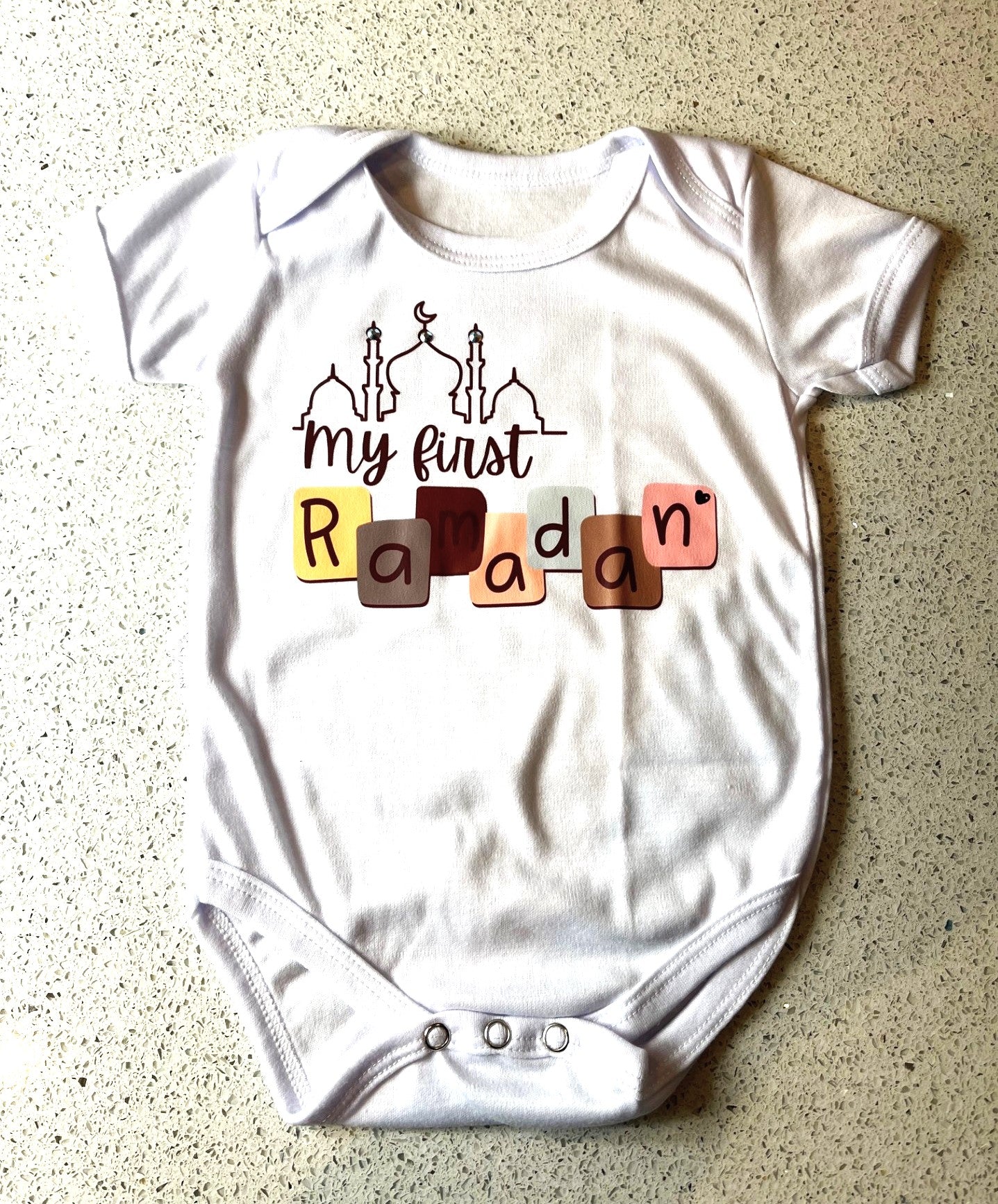 Ramadan Baby Onesie (White)