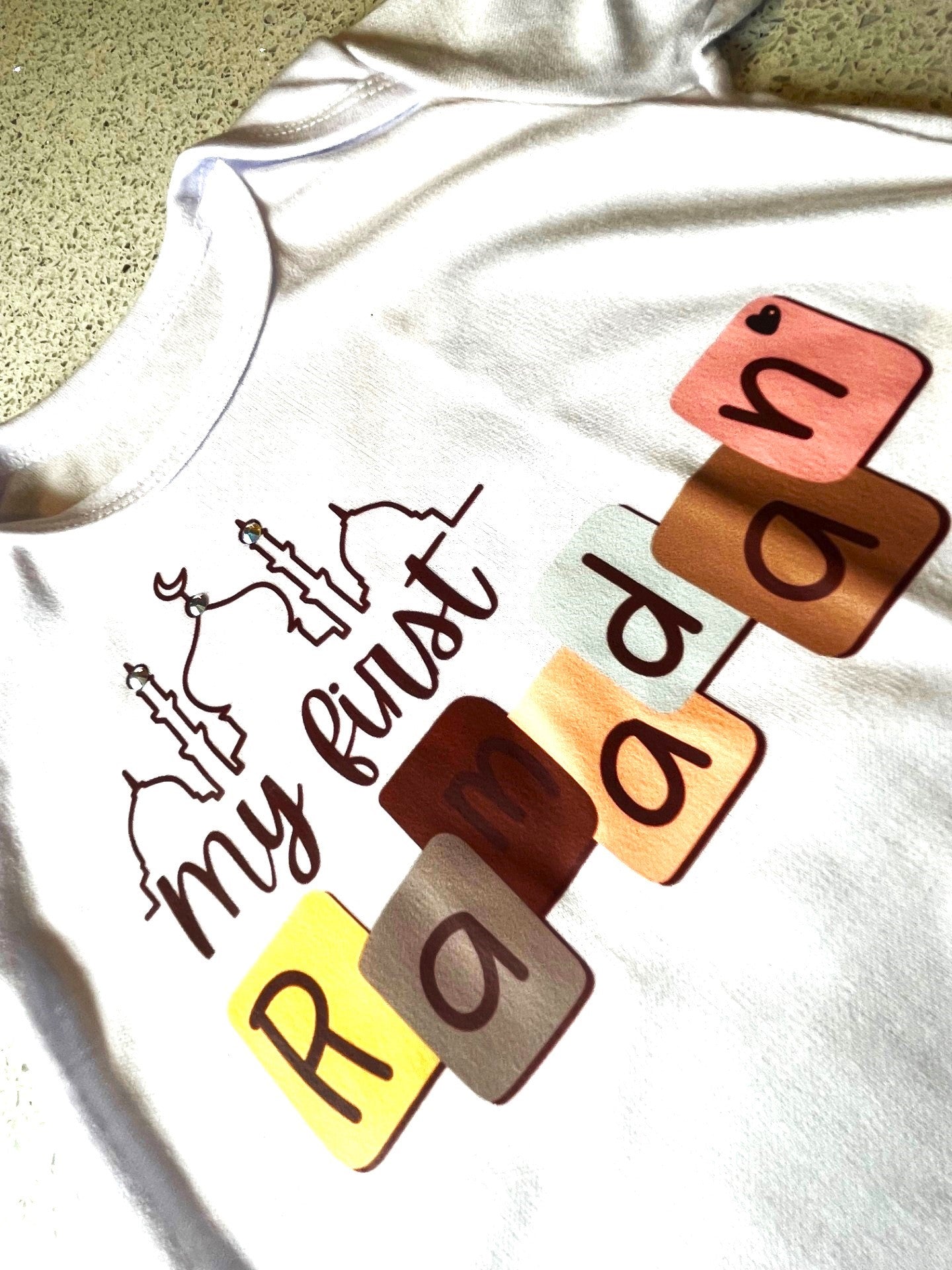 Ramadan Baby Onesie (White)