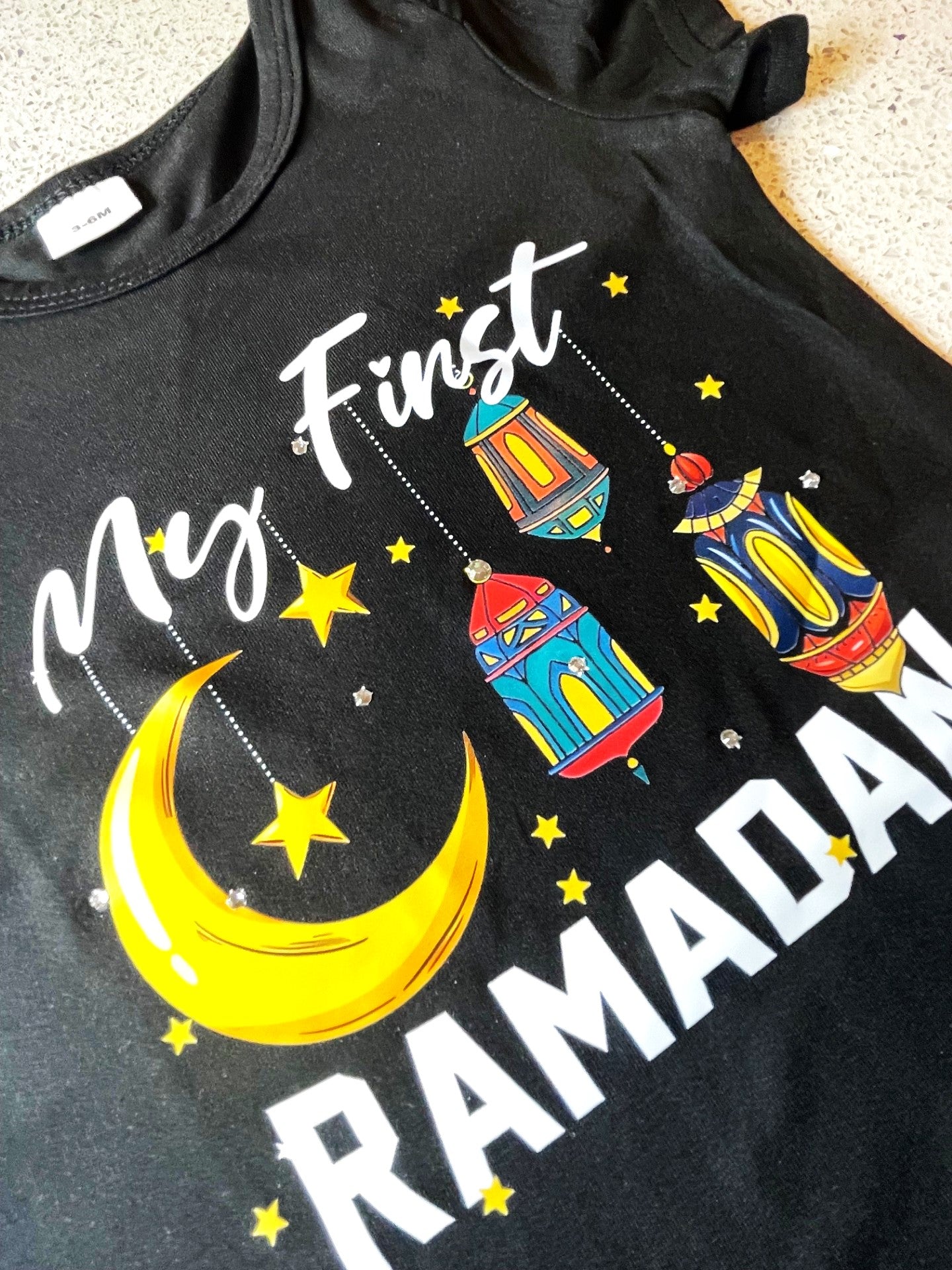 Ramadan Baby Onesie (Black)