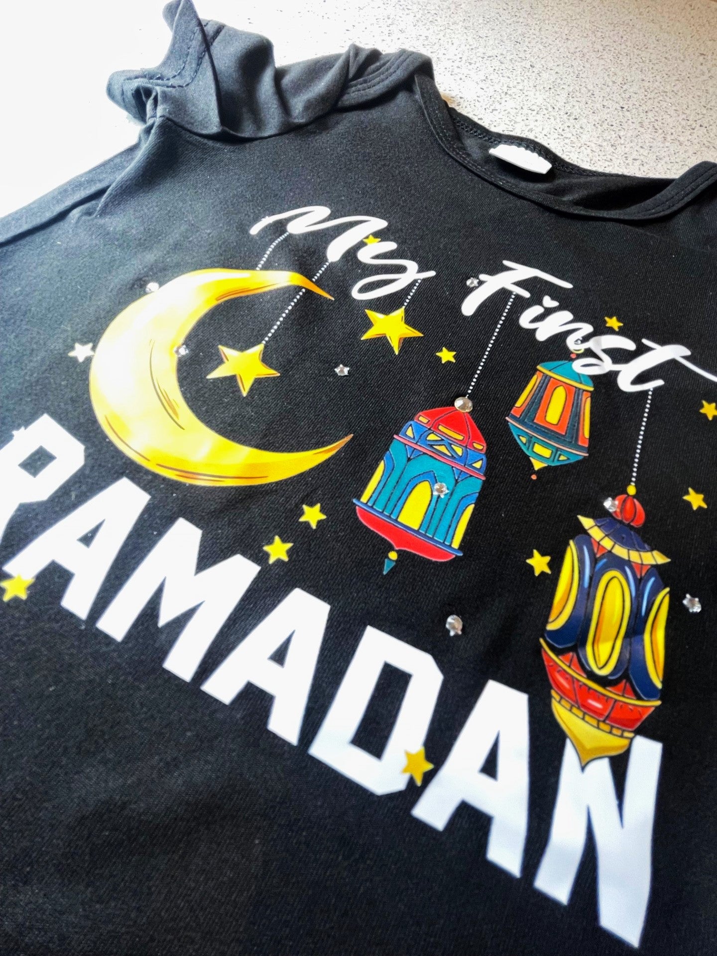 Ramadan Baby Onesie (Black)