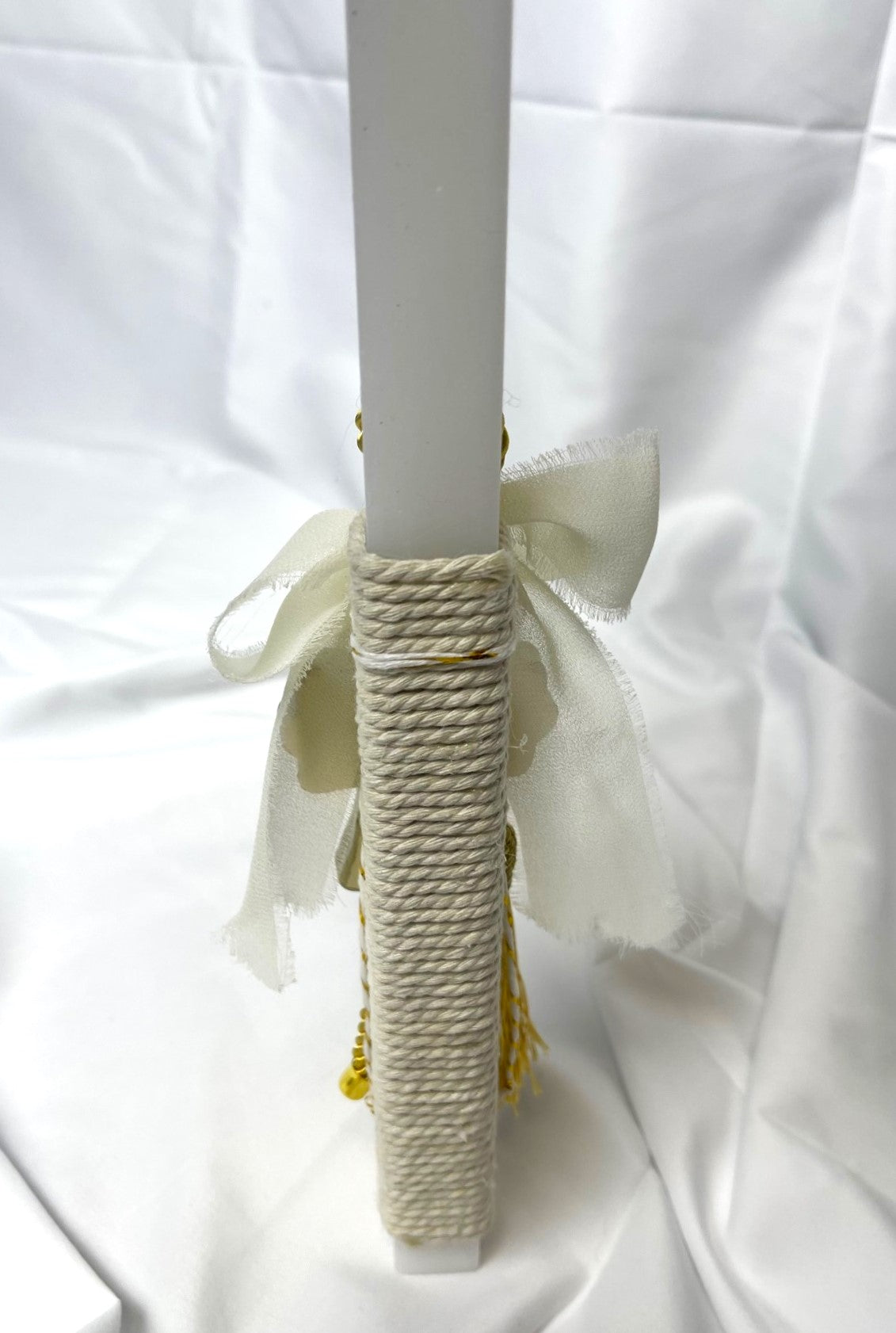 Clay Cross Faith Easter Candle - Palm Sunday / Lambatha 40cm (LARGE)