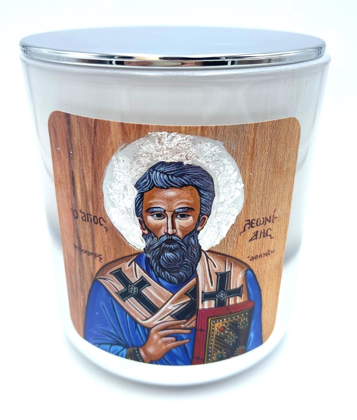 St Leonidis and the 7 Virgin Candle - Livani / Frankincense Frangrance