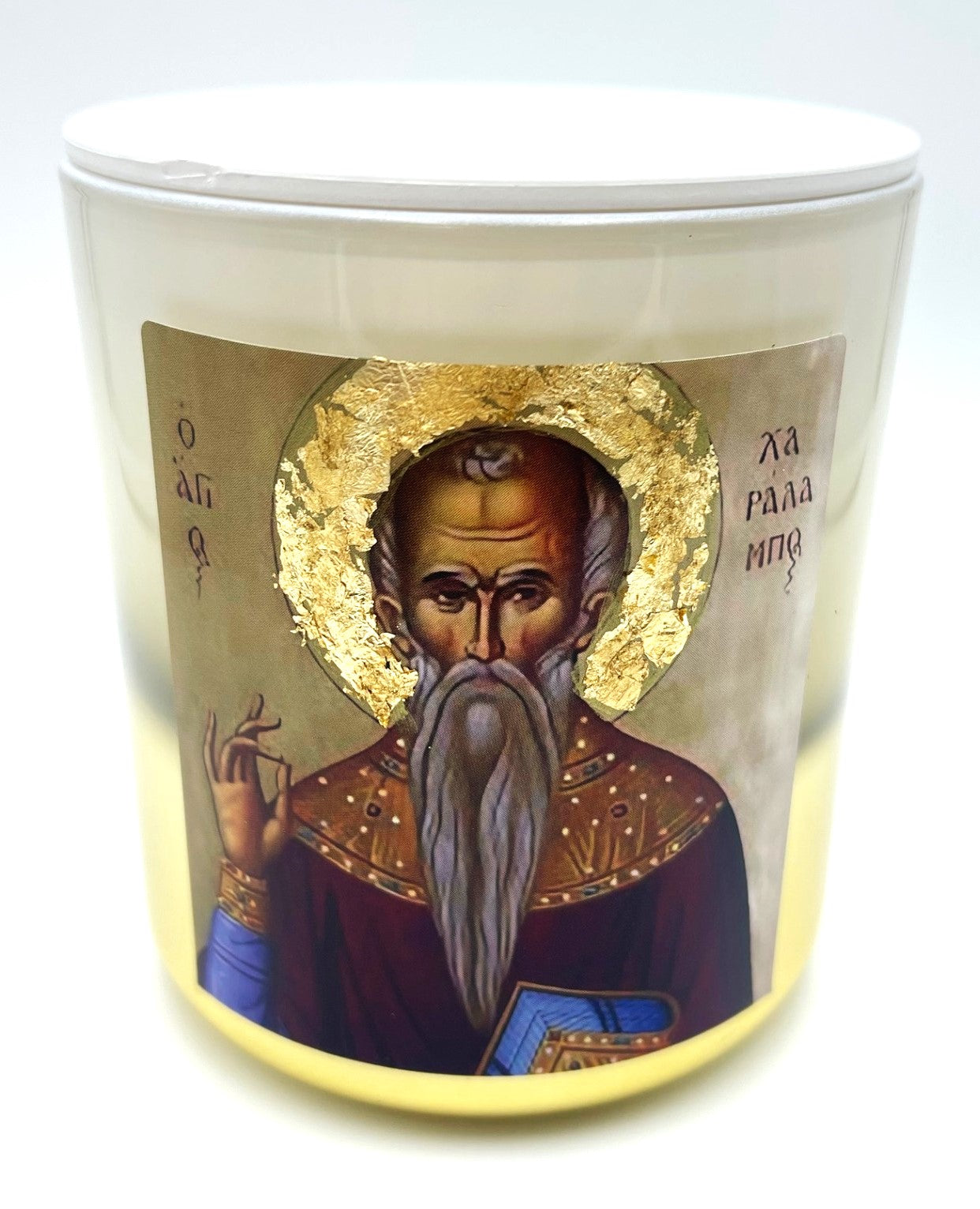 St Charalambos / Miracle Worker Candle - Livani / Frankincense Fragrance
