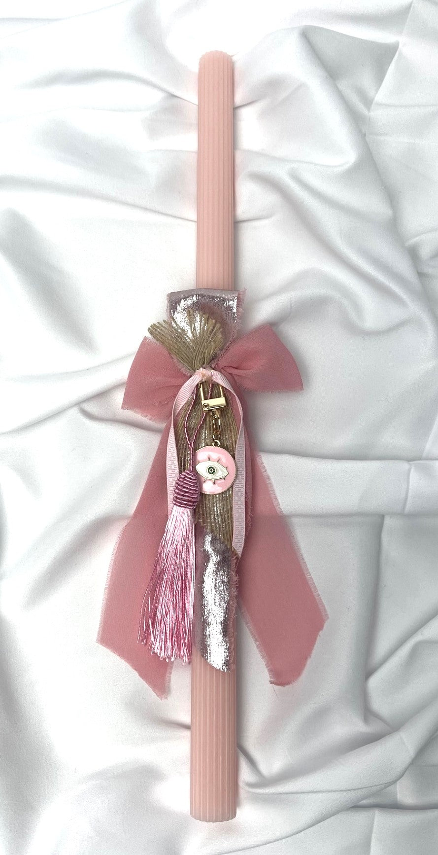 Pink Mataki Easter Candle - Lambatha 40cm (LARGE)