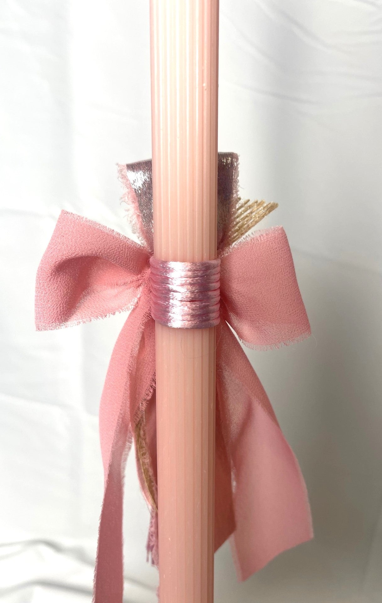 Pink Mataki Easter Candle - Lambatha 40cm (LARGE)