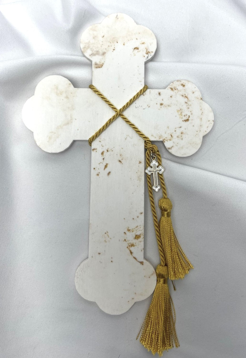 Plaster Orthodox Crosses - Hand Made