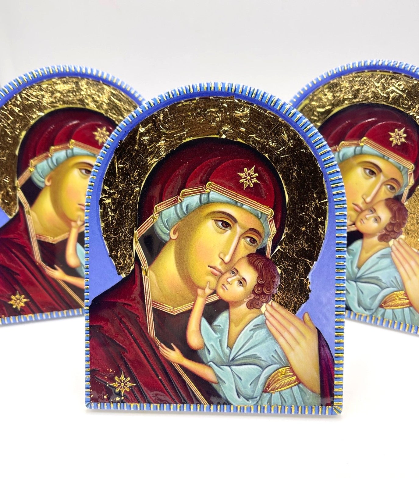 Tiled Icon - Virgin Mary & Jesus Style 1