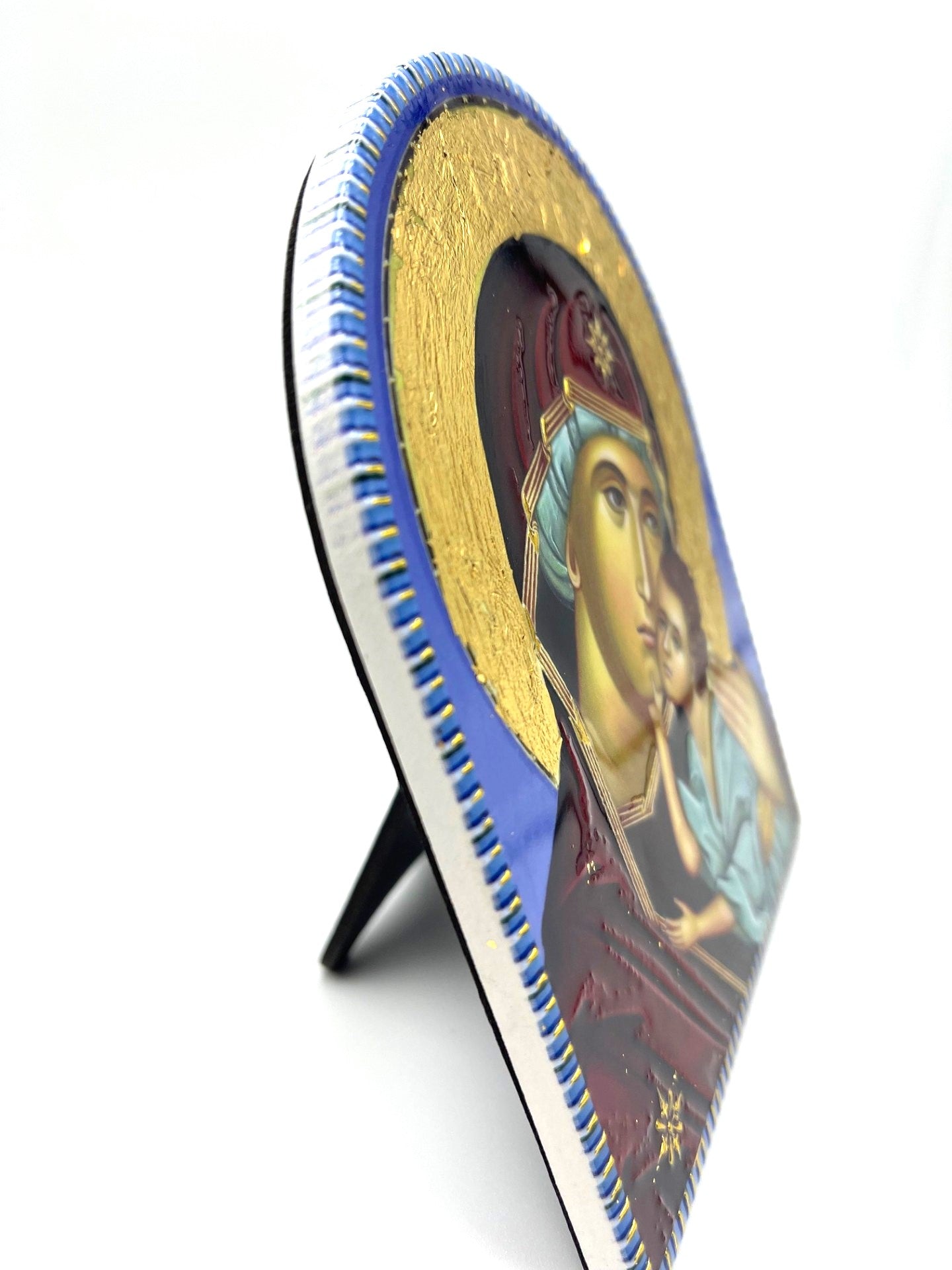 Tiled Icon - Virgin Mary & Jesus Style 1