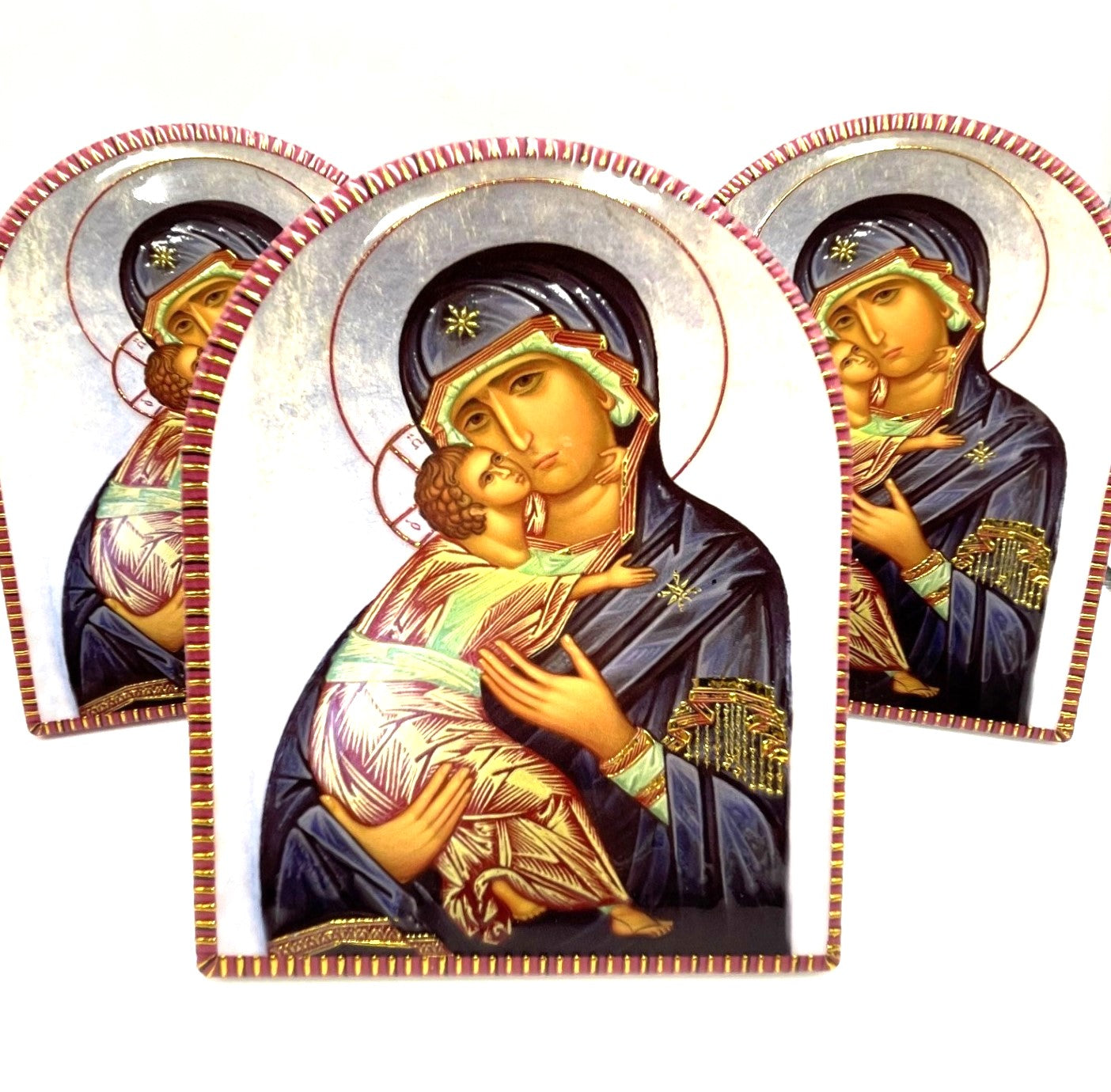 Tiled Icon - Virgin Mary & Jesus Style 2