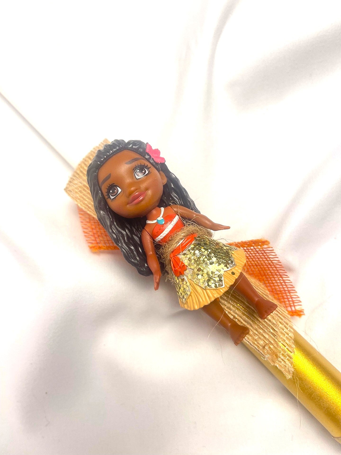 Flameless Easter Candle - 'Moana' Lambatha / Palm Sunday 28cm (SMALL)
