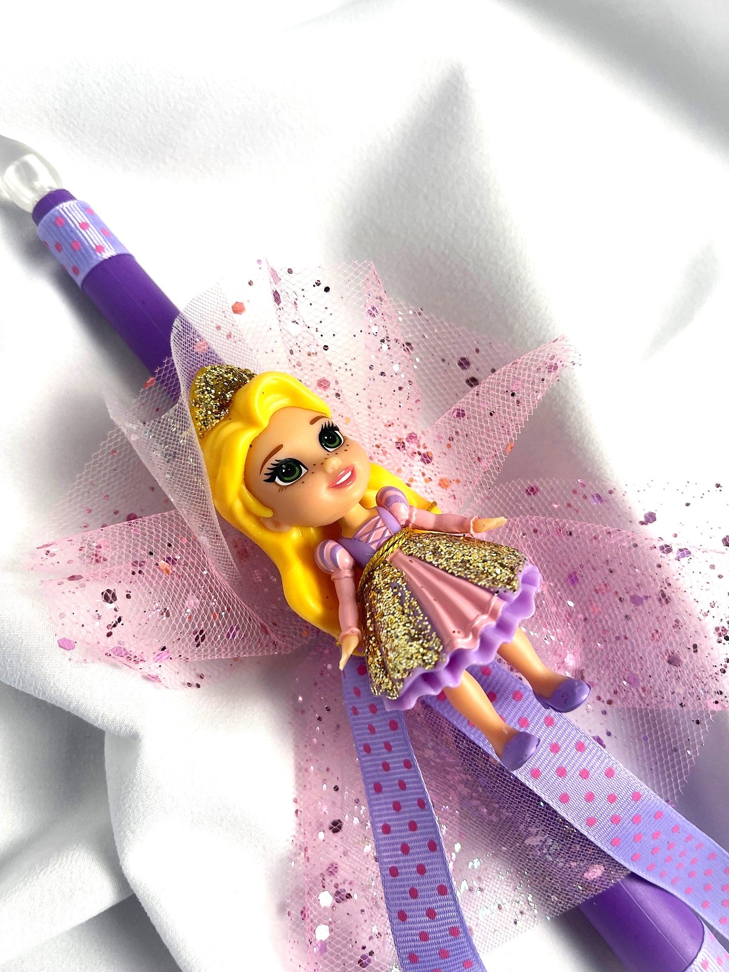 Flameless Easter Candle - Rapunzel 'Tangled' Lambatha / Palm Sunday 28cm (SMALL)
