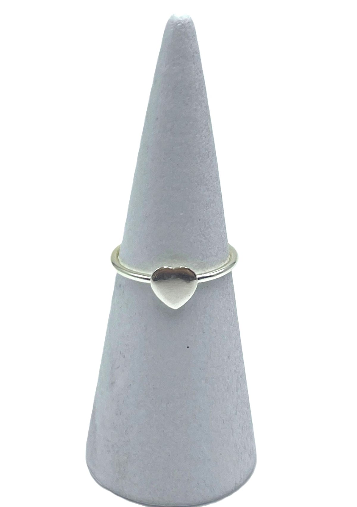 Dainty Heart Ring - 925 Sterling Silver