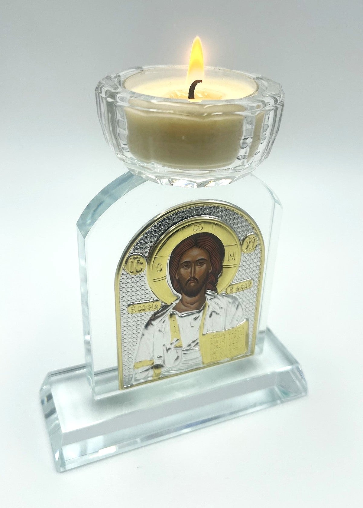 Glass Icons Tealight  Stands (2 Styles)