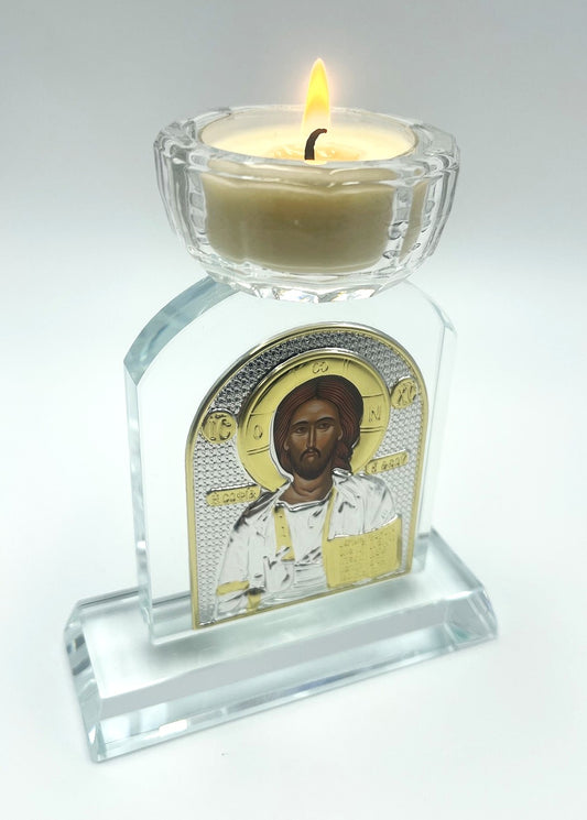 Glass Icons Tealight  Stands (2 Styles)