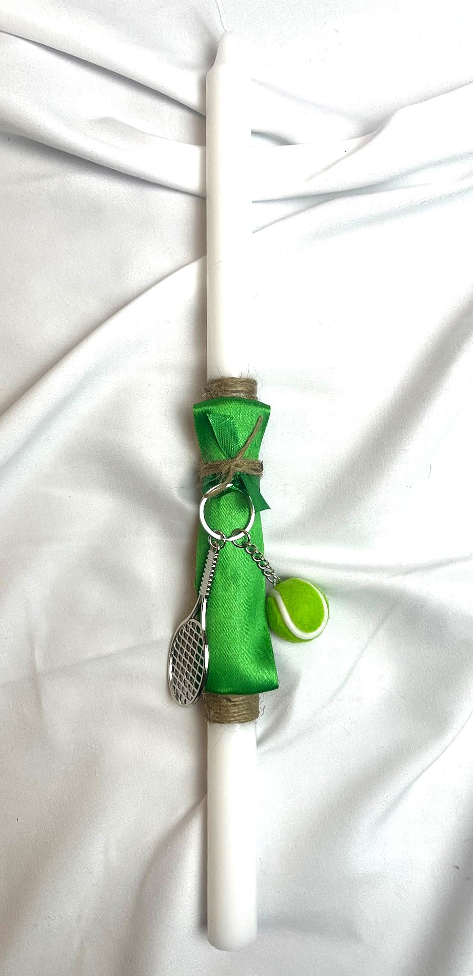 Tennis Lambatha / Palm Sunday Easter Candle 40cm (LARGE)