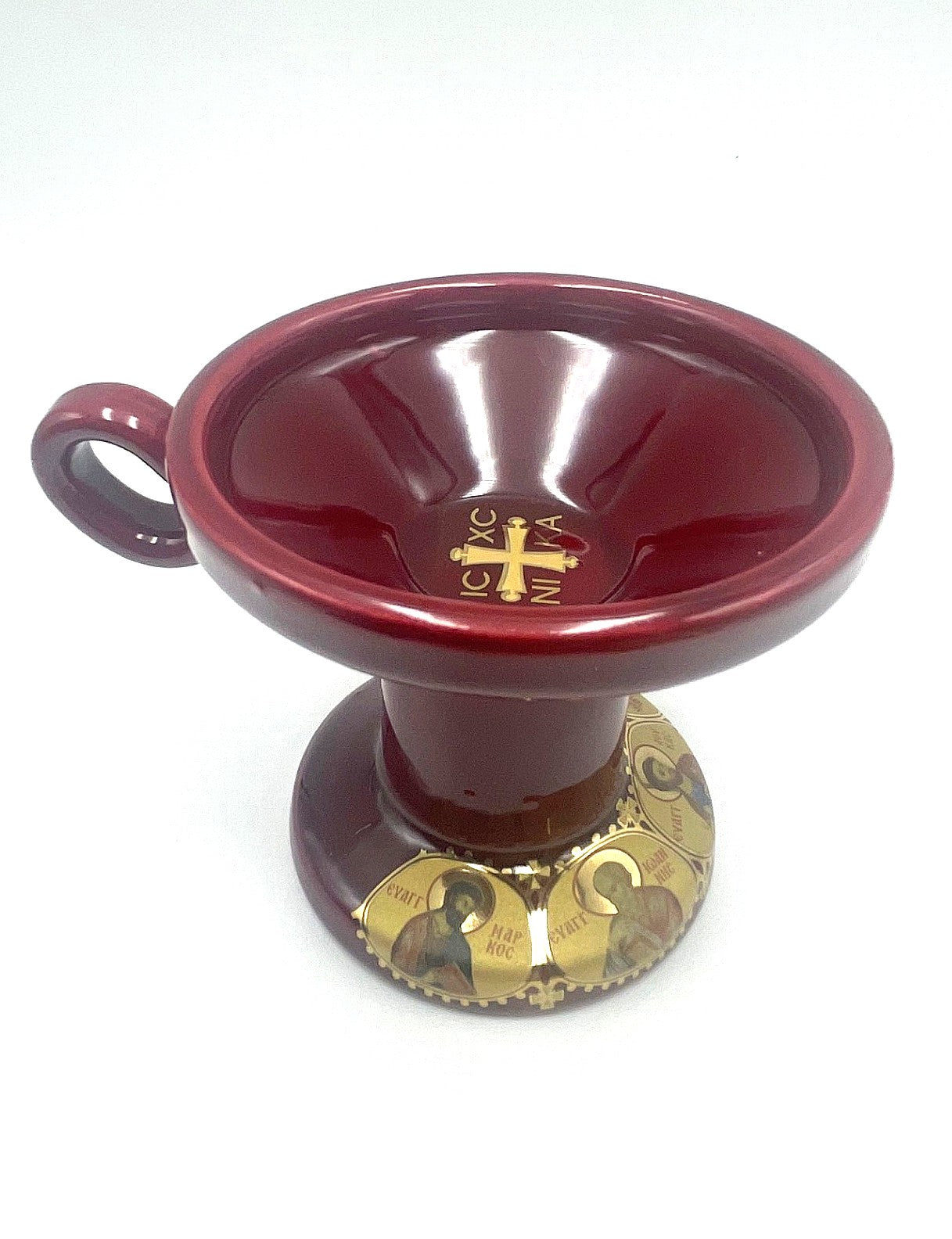 Ceramic Censor Livanistiri - Gold Leafed Icons (Various Colours)