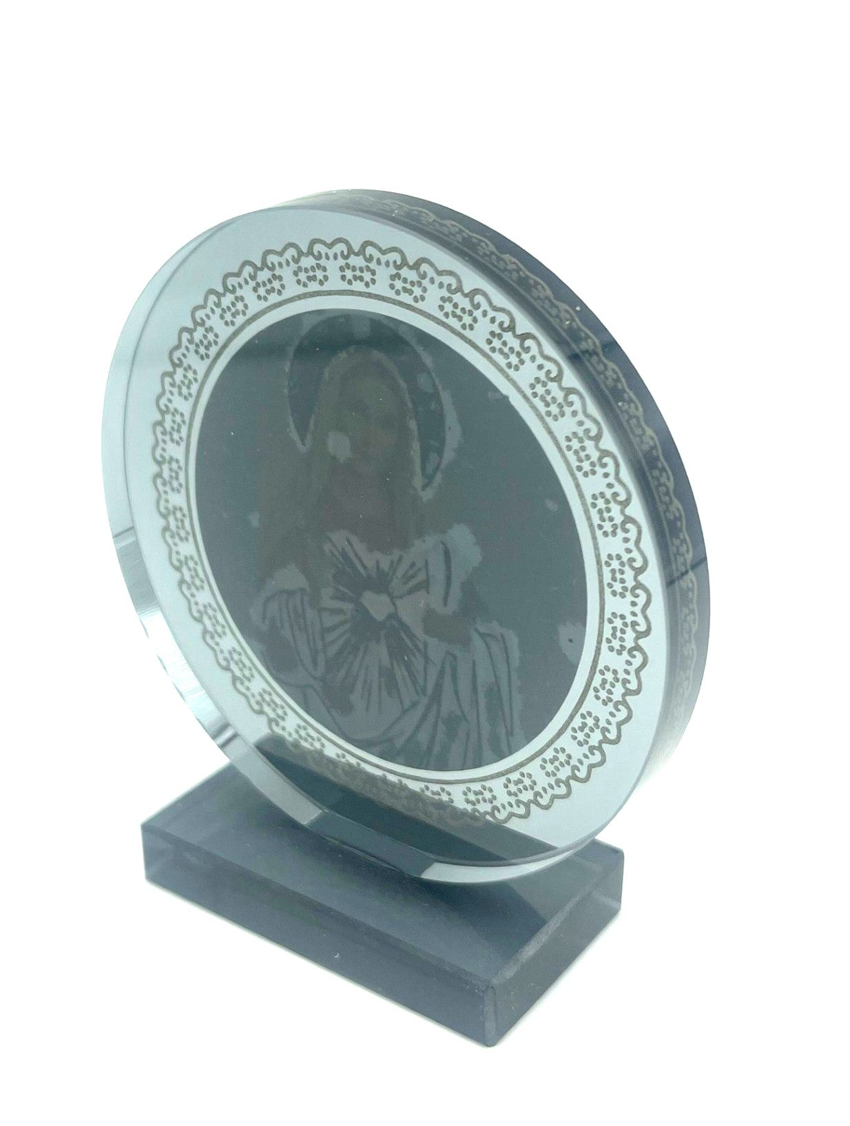 Mini Black Glass Icons