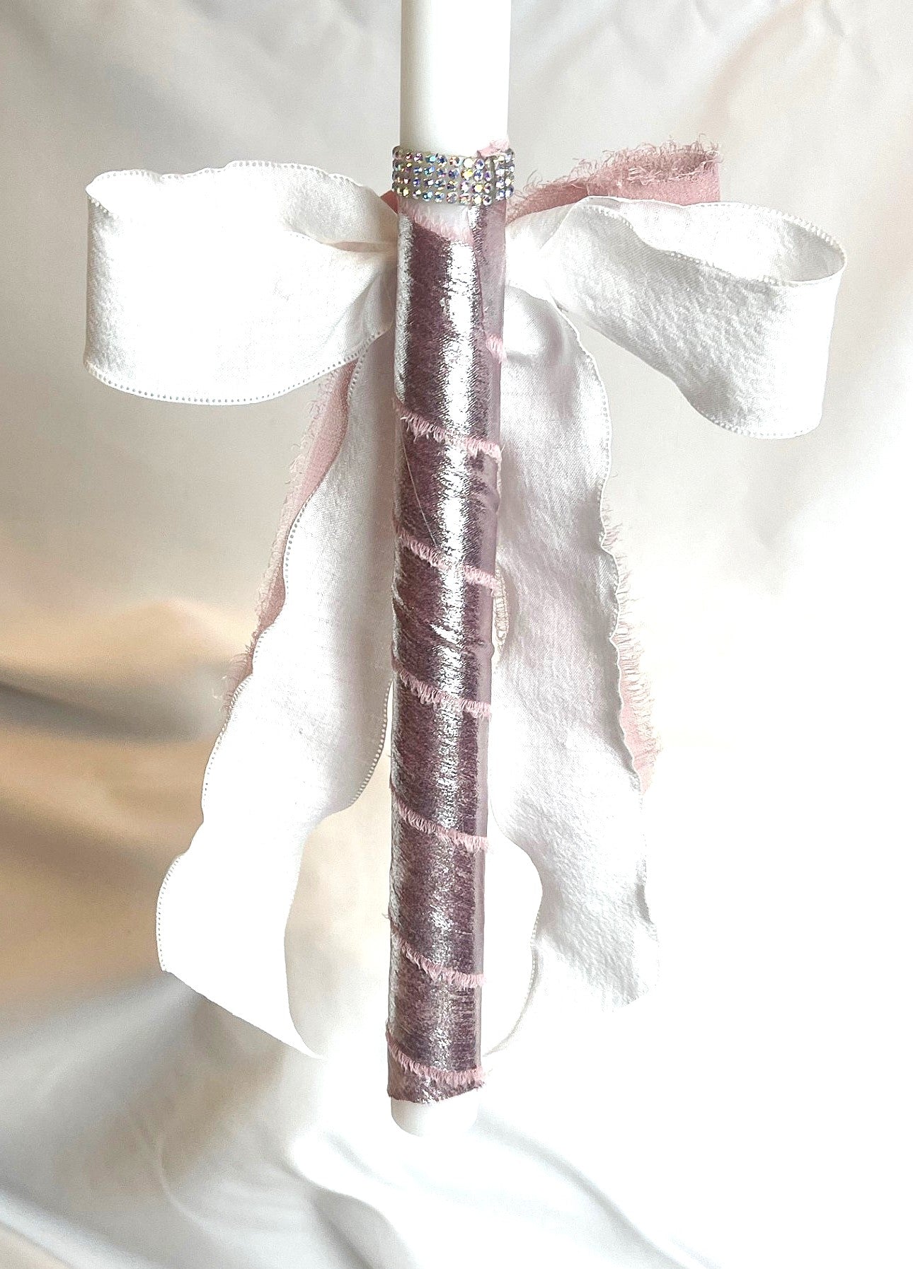 Faith Brooch Lambatha / Palm Sunday Easter Candle 40cm (LARGE)