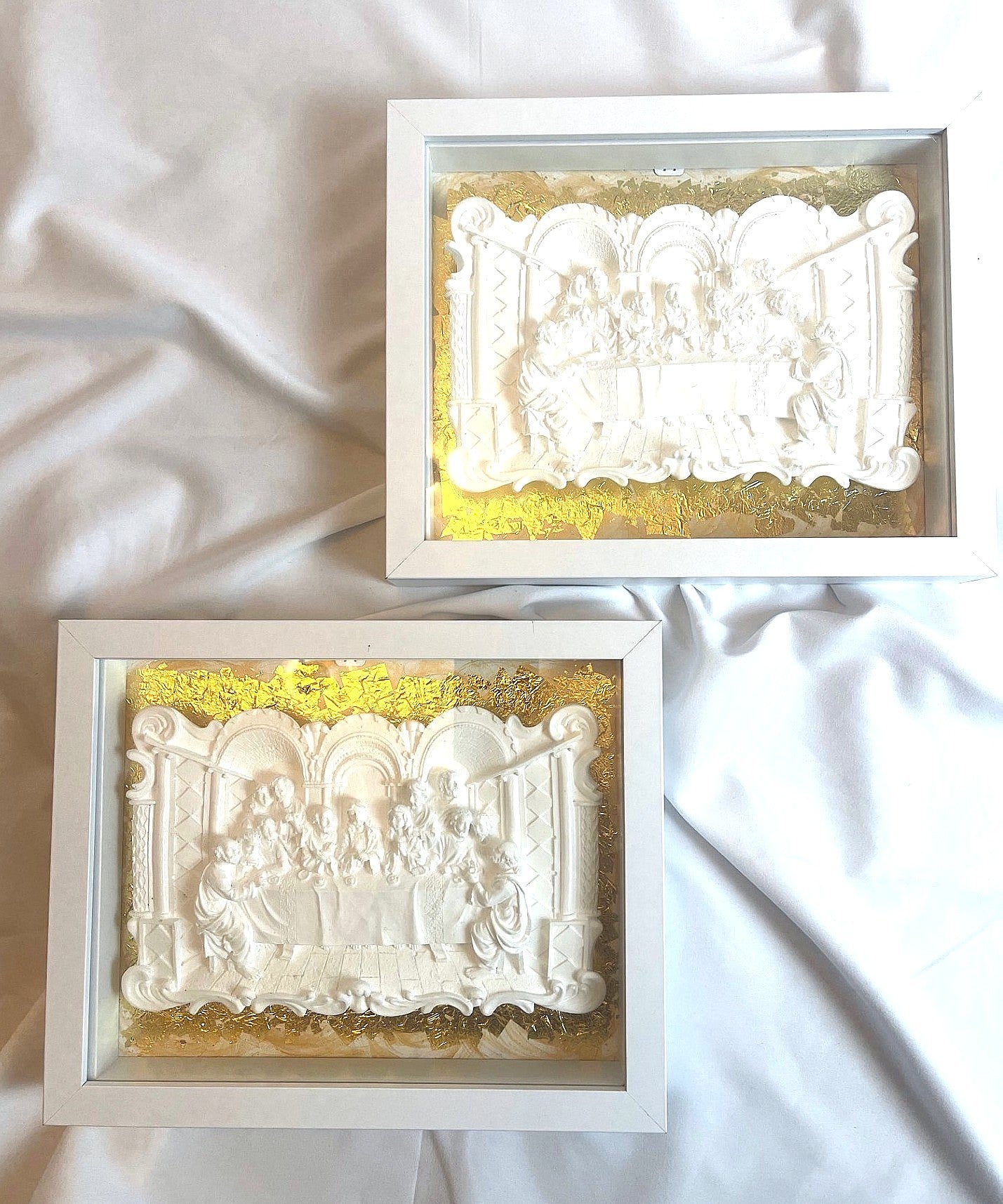 Last Supper Shadow Box Stand