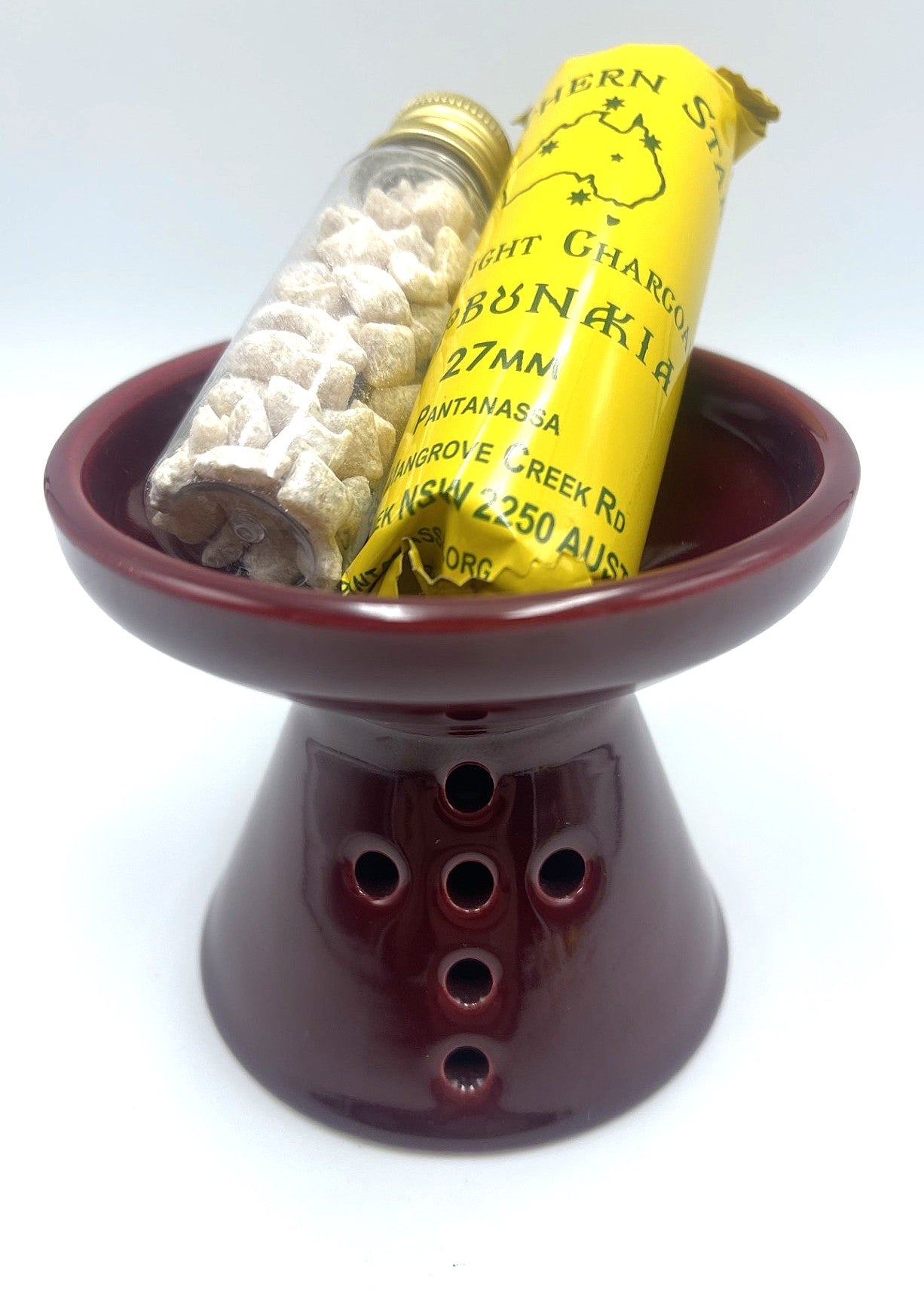 Ceramic Cross Censor - Livanistiri (Various Colours)