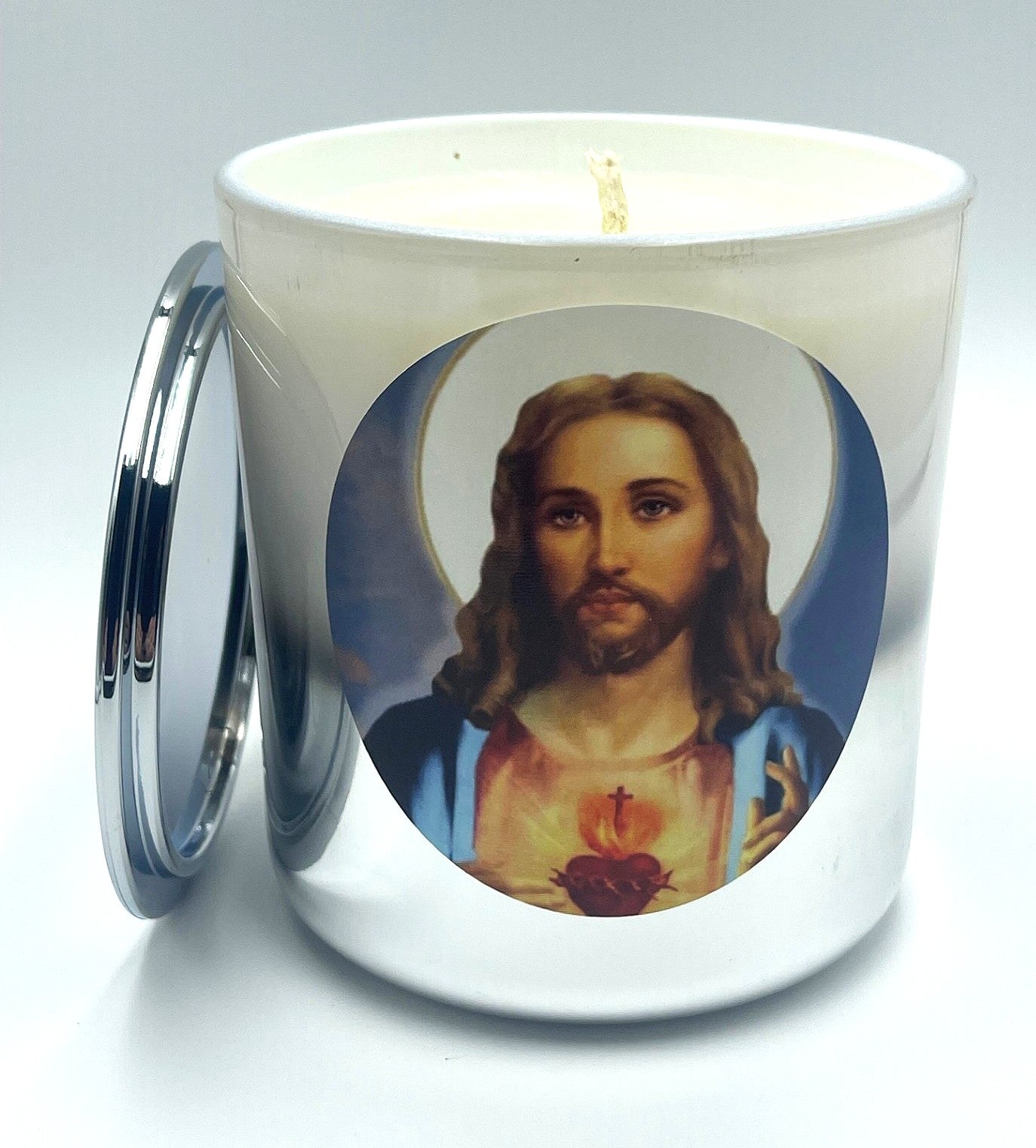Sacred Heart Candle -  Frankincense Fragrance