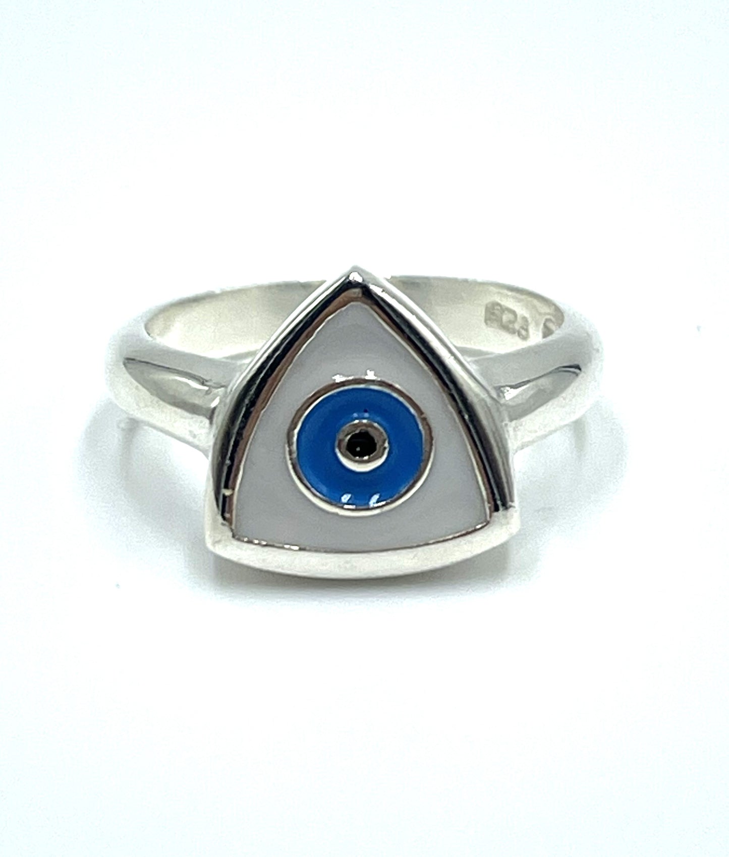 925 Sterling Silver Evil Eye Protection Ring   -  Women's Jewellery - Amulet - Protection - Gift for her