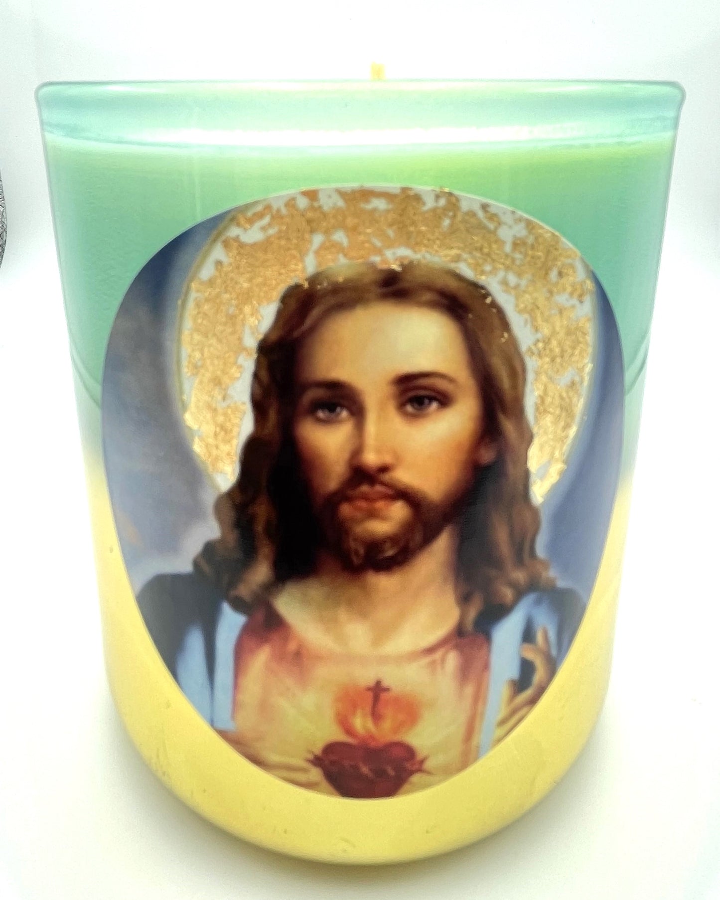 Sacred Heart Candle - Livani / Frankincense Fragrance