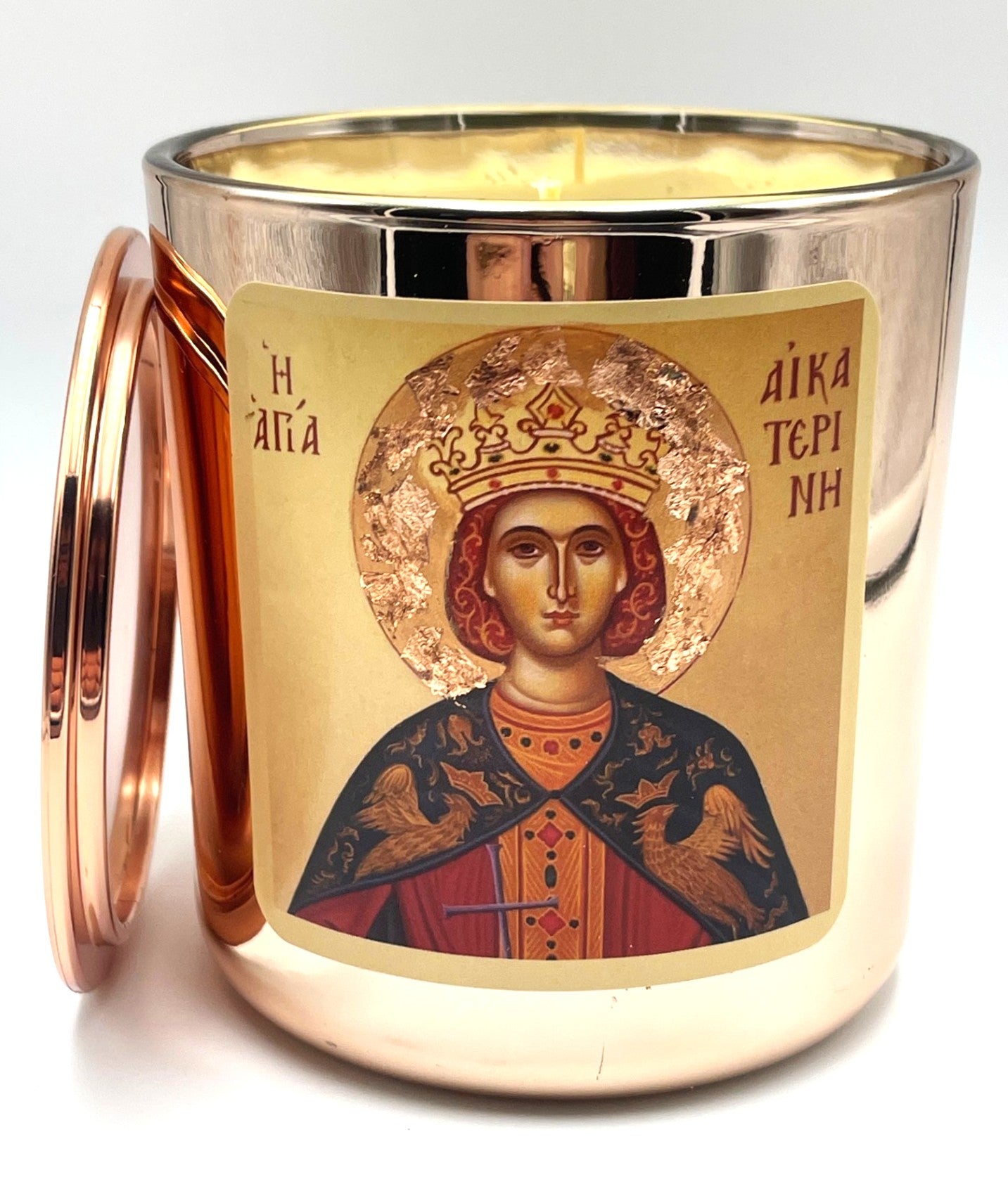 St Katerina/Aikaterini Candle- Livani / Frankincense Fragrance