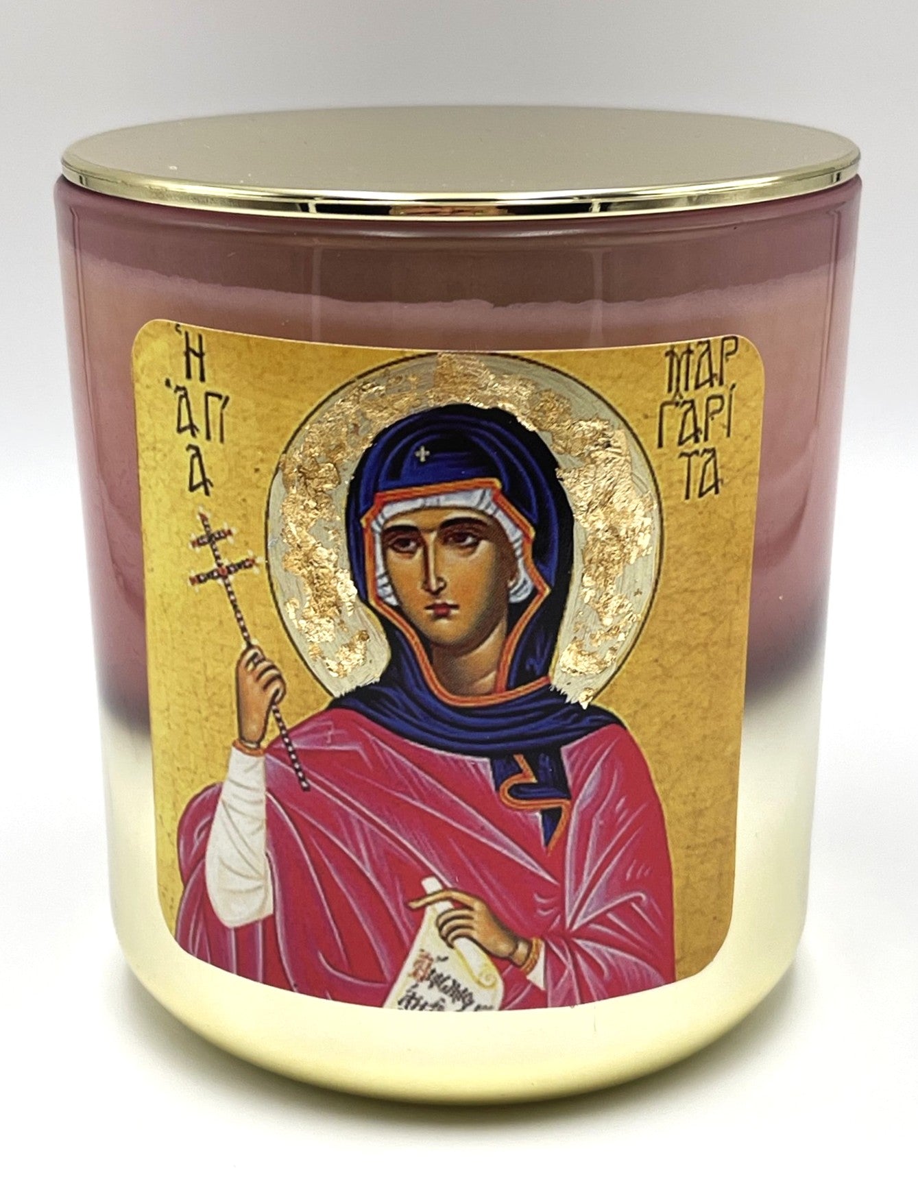 St Margarita Candle- Livani / Frankincense Fragrance