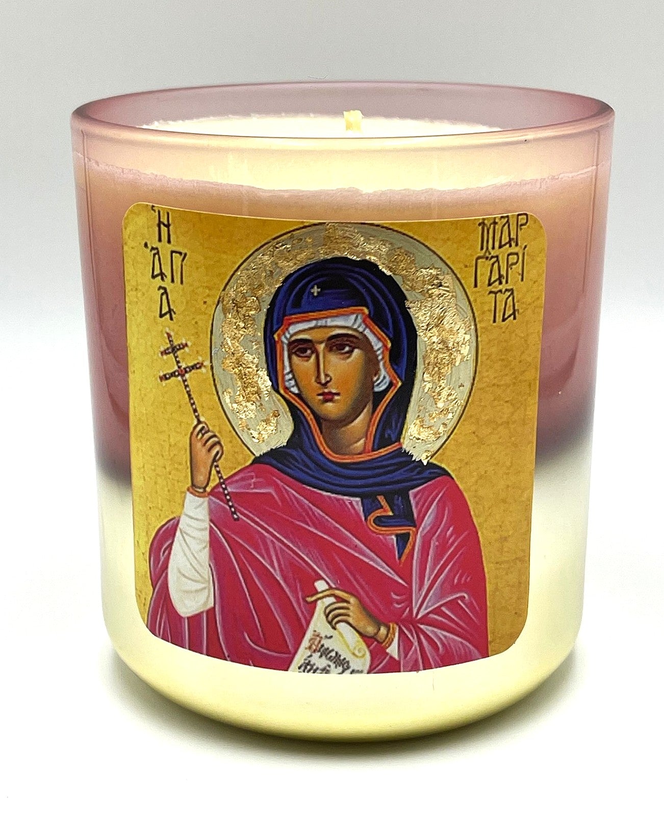 St Margarita Candle- Livani / Frankincense Fragrance