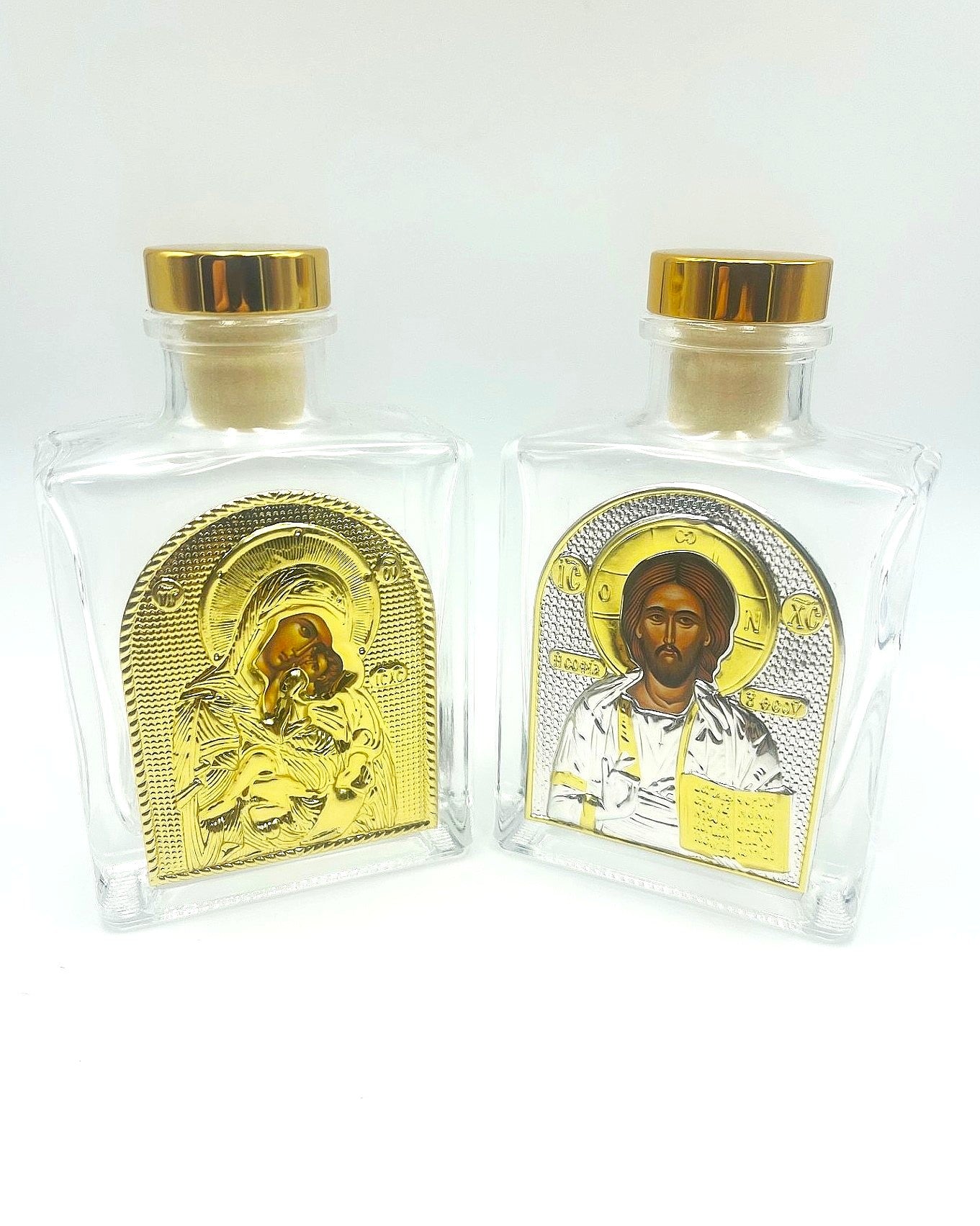 Iconic Holy Water Glass Bottle - 2 Styles