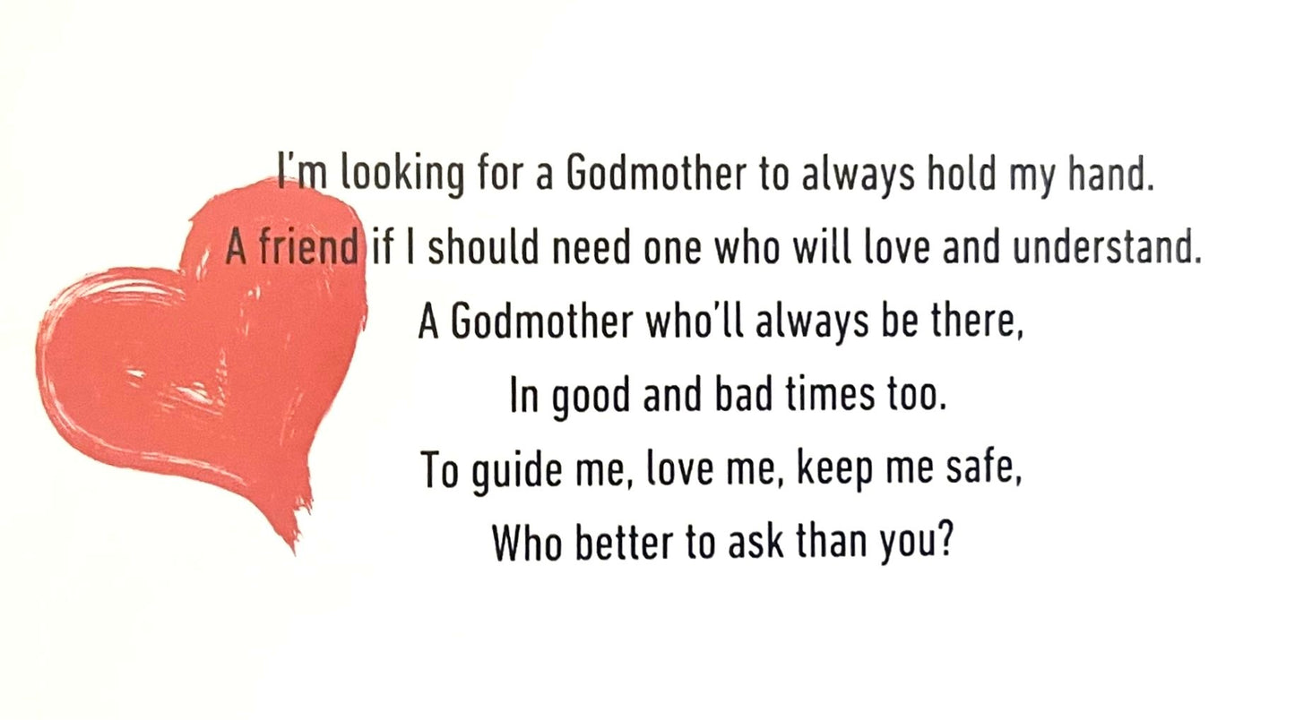 Will you be my Godmother Card