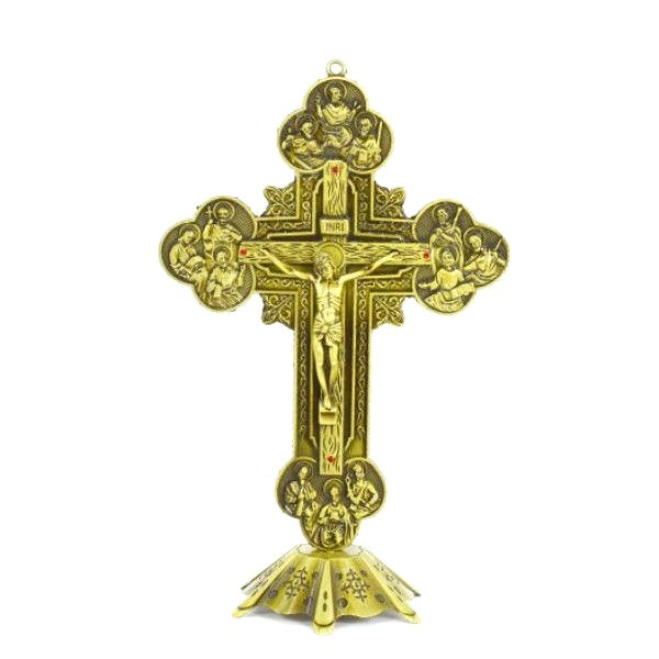 Gold Metal Cross Large