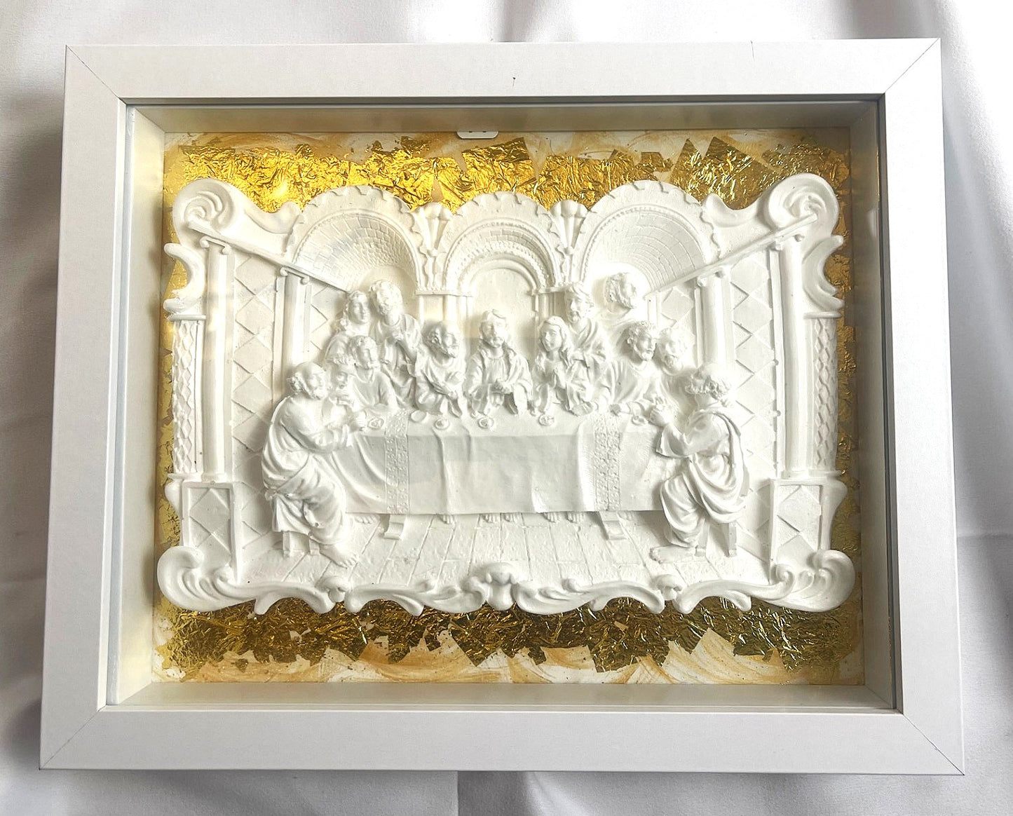Last Supper Shadow Box Stand