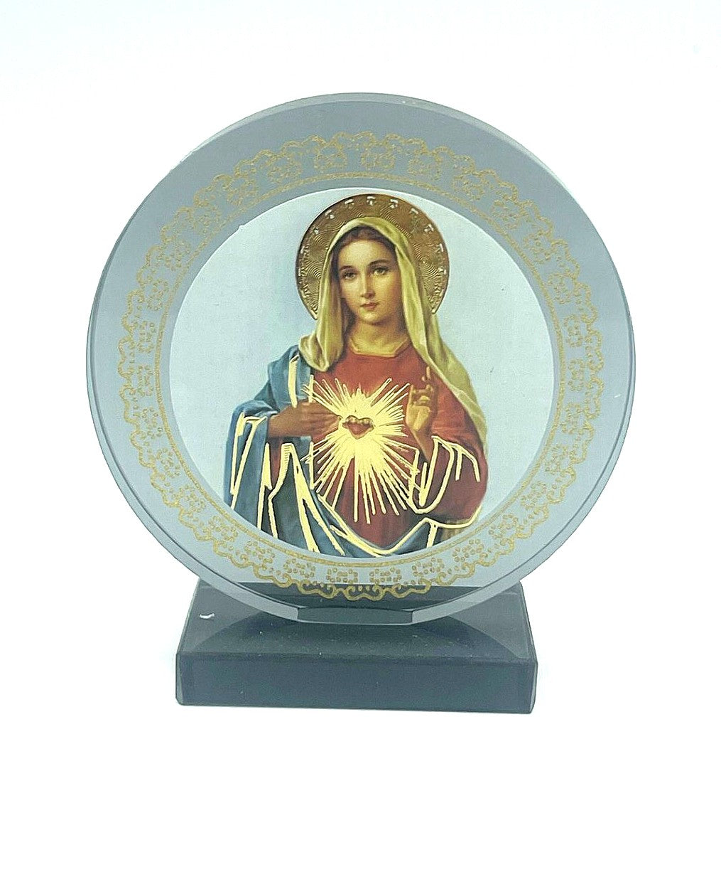 Mini Black Glass Icons