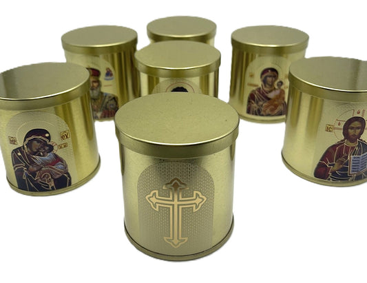Mini Tin Candles (Livani/Frankincense)