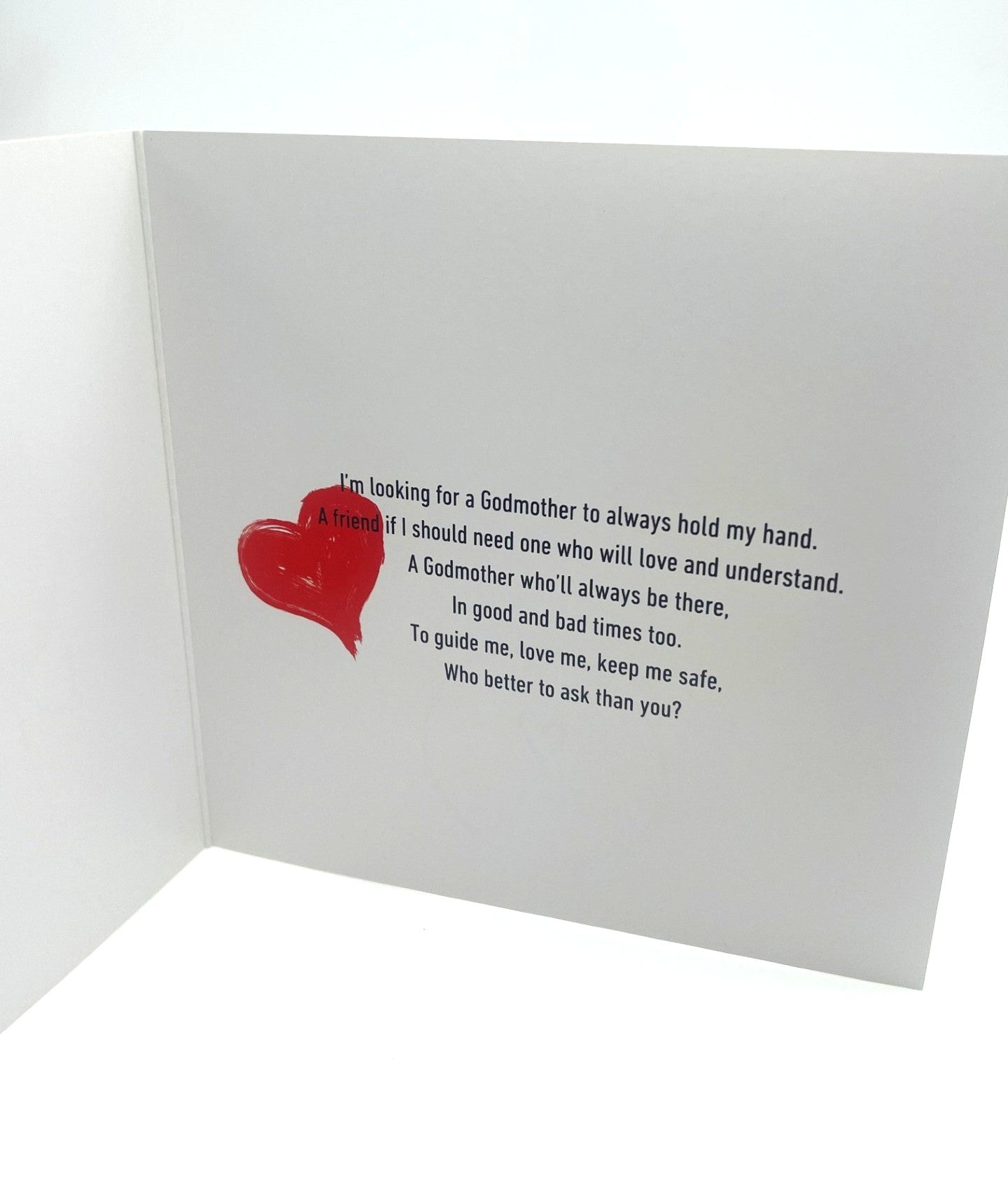 Will you be my Godmother Card