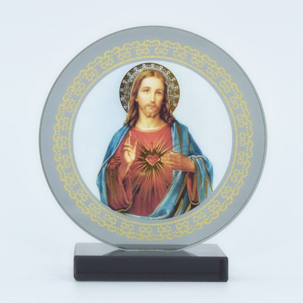 Mini Black Glass Icons