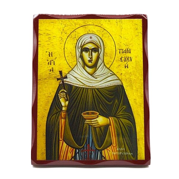 Saint Paraskevi Wood Icon