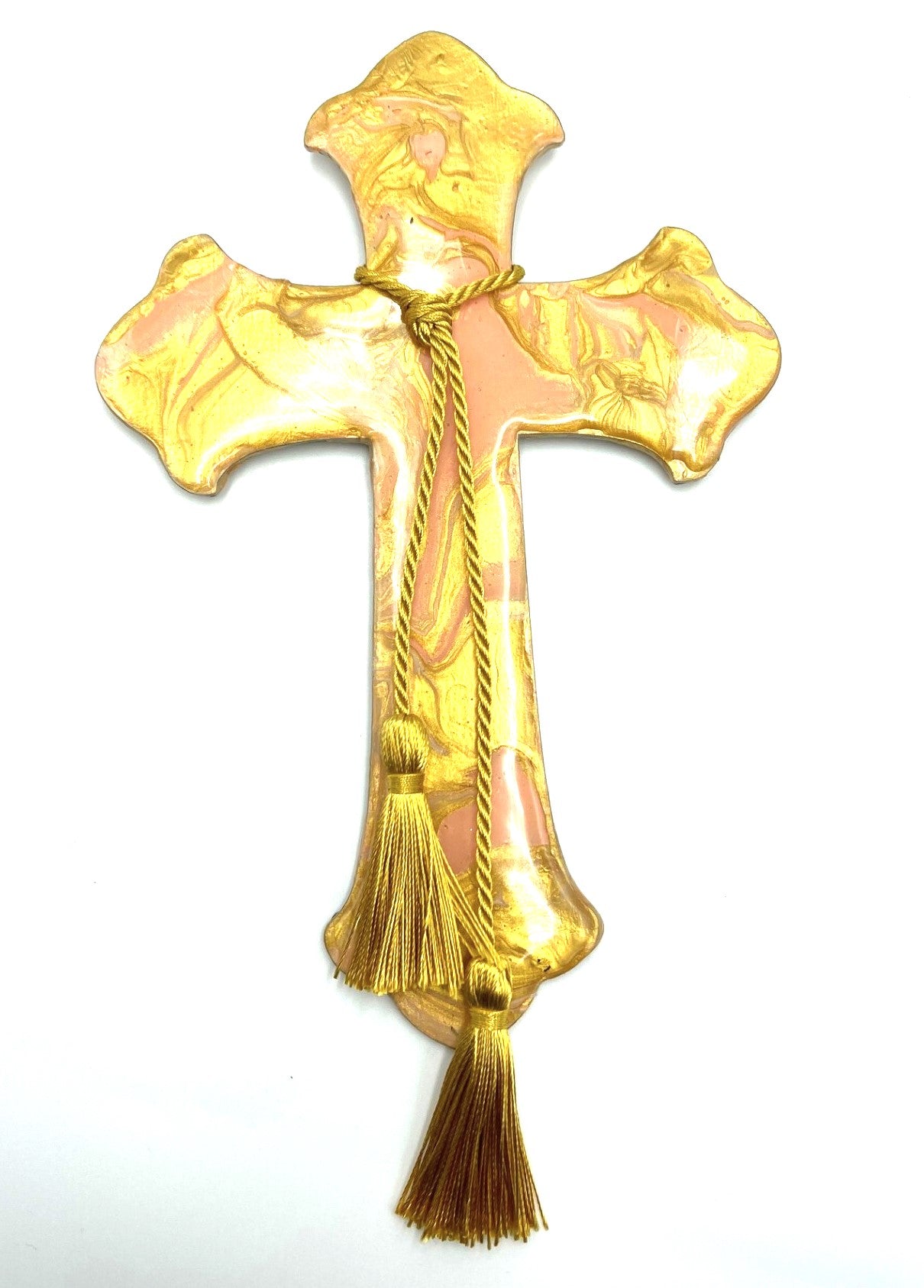 Gemstone Resin Crosses