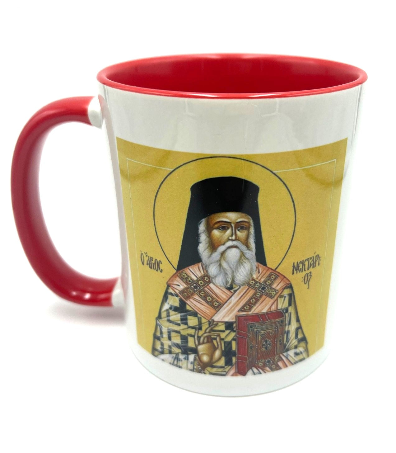 Saint Nektarios Religious Mug