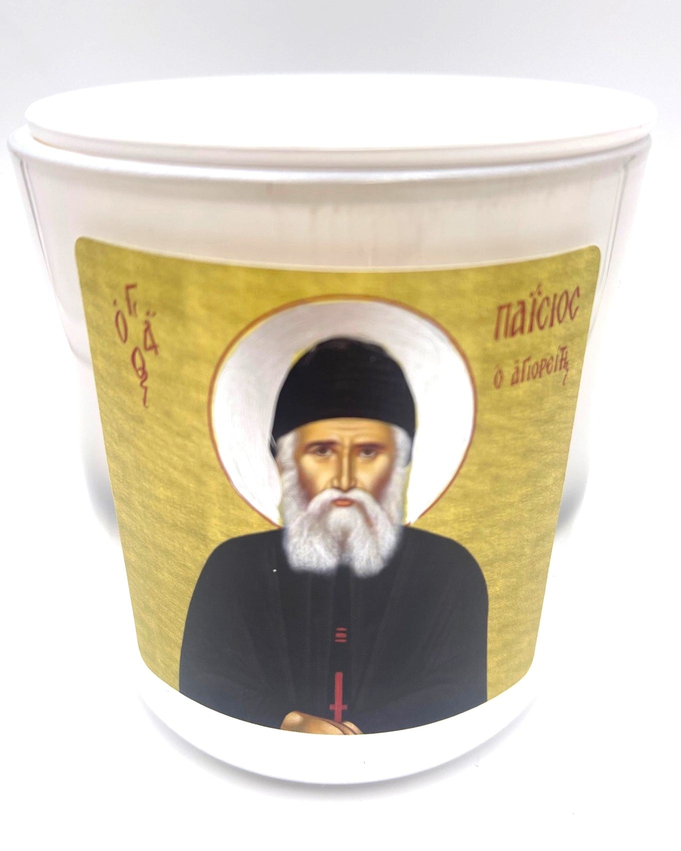 St Paisios Candle - Livani/Frankincense Fragrance