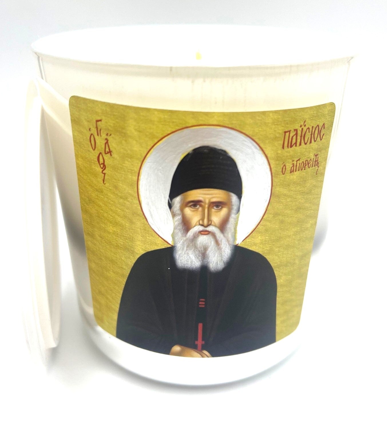 Saint Paisios Candle - Livani/Frankincense Fragrance