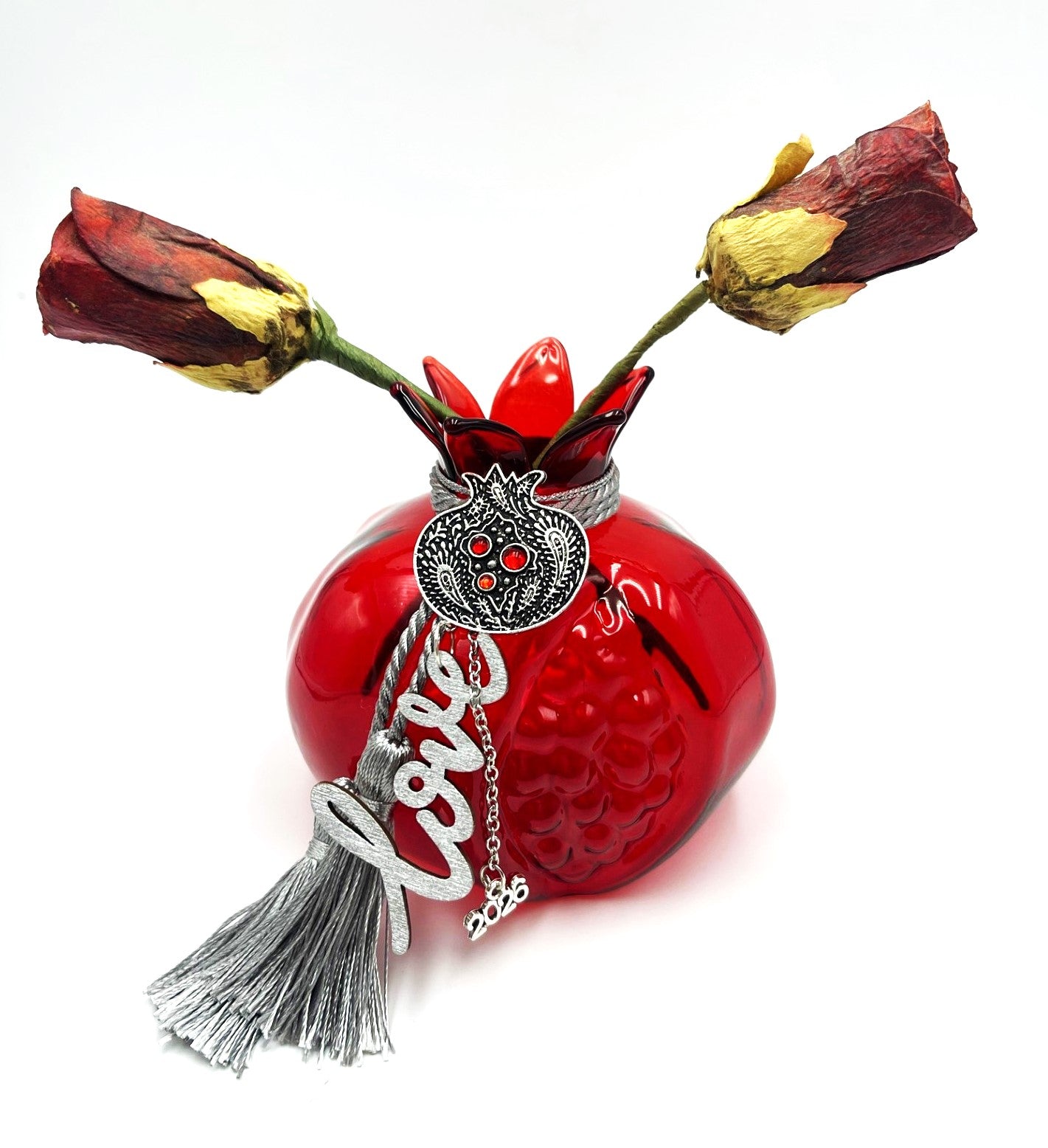 2026 Pomegranate Good Luck Vase - 2 Styles