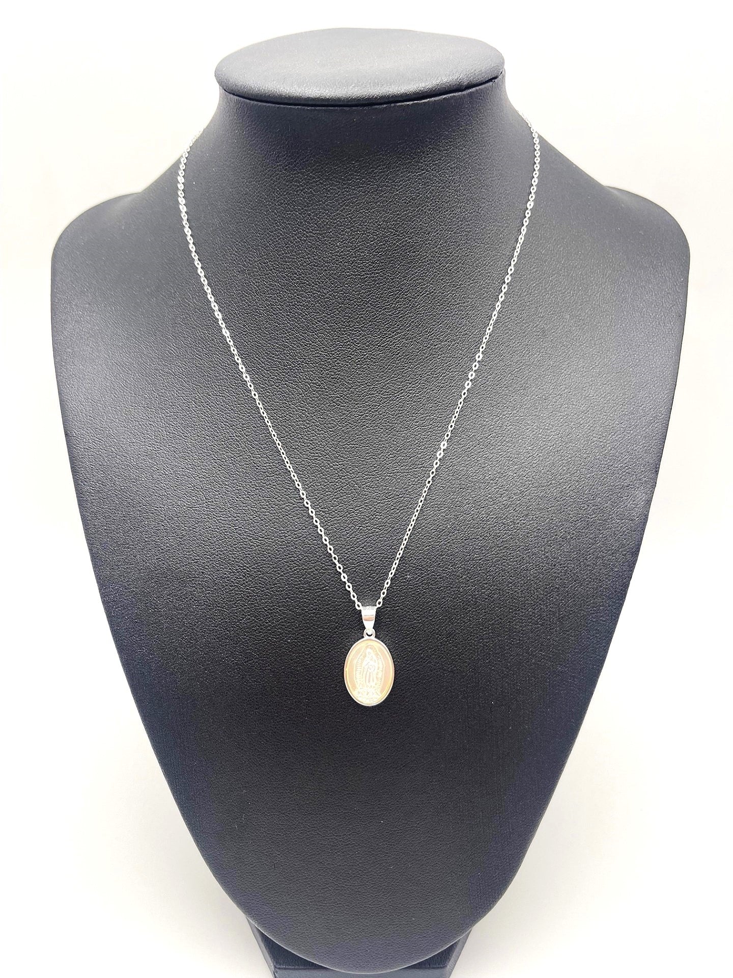 Virgin Mary Shell Necklace (Gold Plated or 925 Sterling Silver)